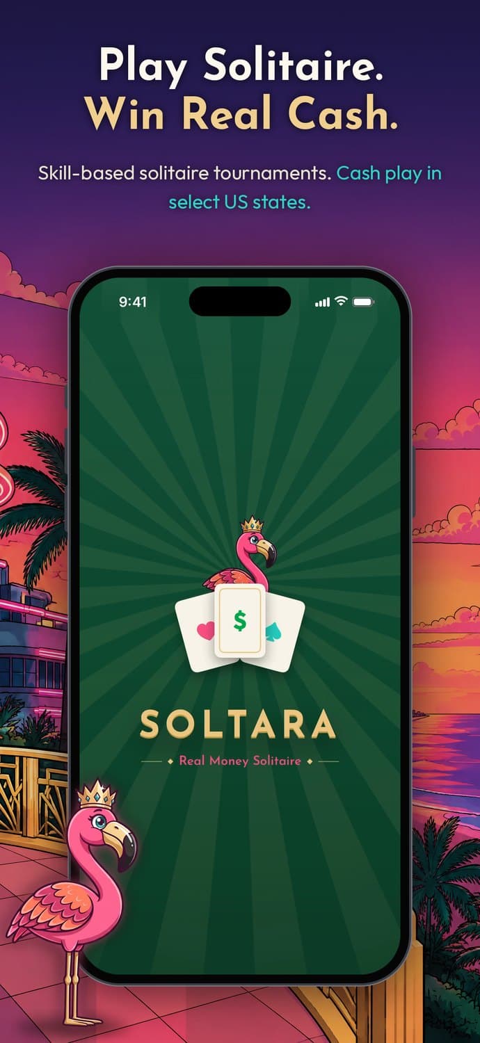 Play solitaire, win real cash